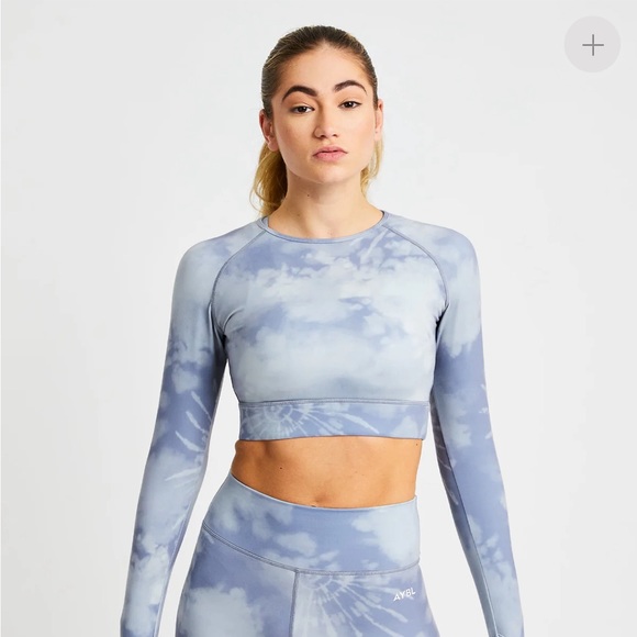 AYBL women’s core long sleeve crop top. Size Large - Picture 5 of 5